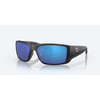 Costa Blackfin Pro Sunglasses - Matte Black/Green Mirror