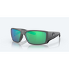 Costa Blackfin Pro Sunglasses - Matte Gray/Green Mirror
