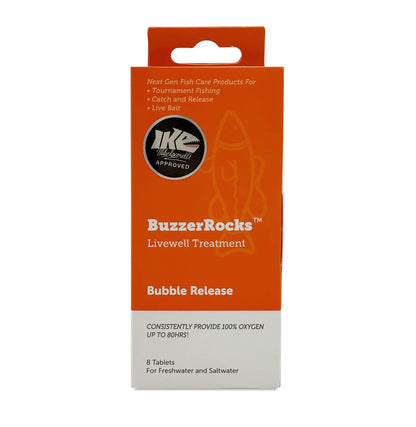 BuzzerRocks Livewell Treatment - Bubble Release