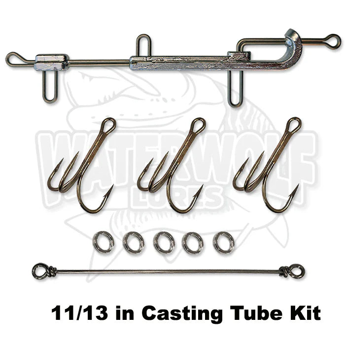 Waterwolf 11" Gator Rig 1.25 oz Casting Rig