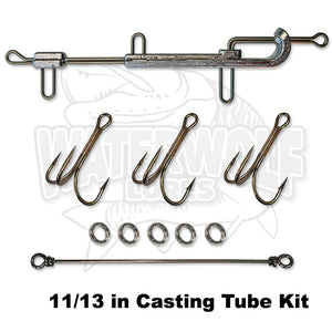 Waterwolf 11" Gator Rig 1.25 oz Casting Rig