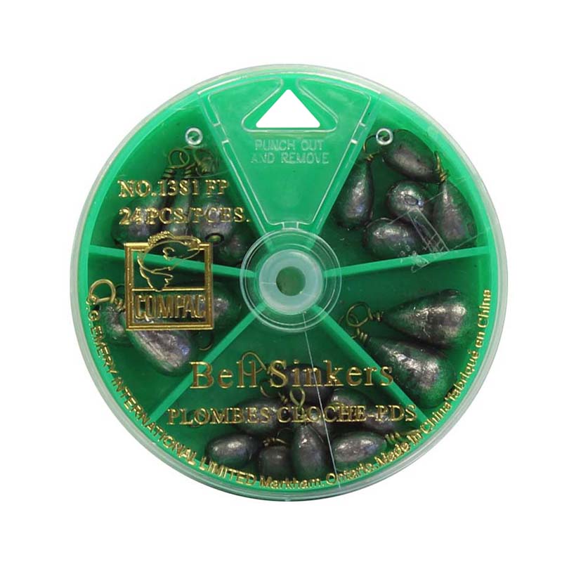 Compac Bell Sinkers 24pc Assortment