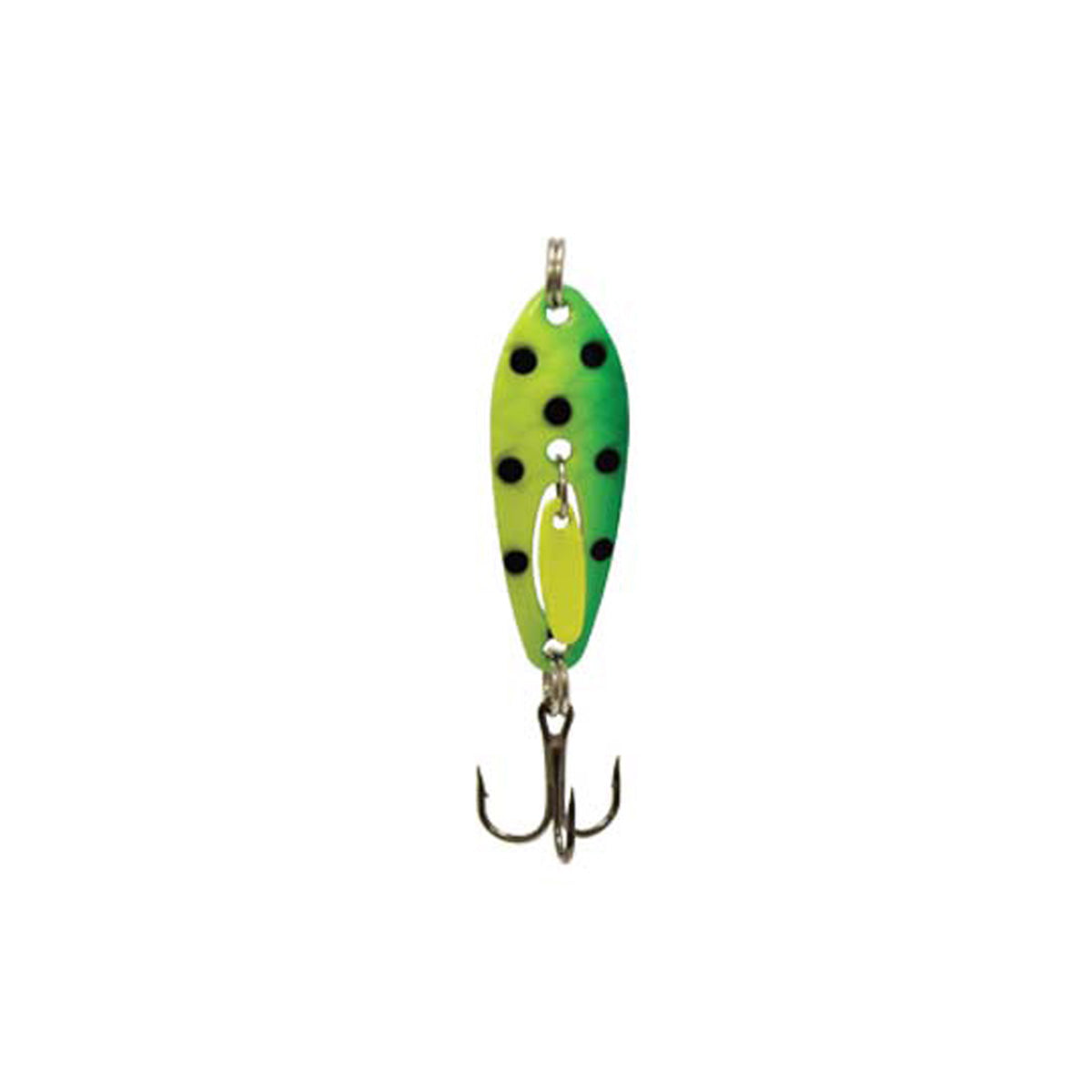 Compac Platinum Clacker Spoons Spotted Lime