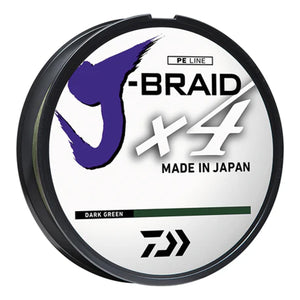 Daiwa J-Braid X4 - 150 Yards