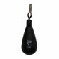 Freedom Tackle Tungsten Drop Shot Tear Drop Matte Black