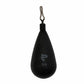 Freedom Tackle Tungsten Drop Shot Tear Drop Matte Black