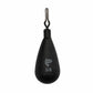 Freedom Tackle Tungsten Drop Shot Tear Drop Matte Black