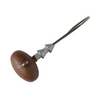 Great Lakes Finesse Stealth Football Head - Matte Brown