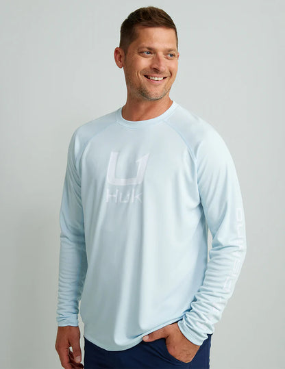 Huk Icon Long Sleeve Crew