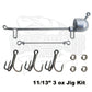 Waterwolf 11" Gator Rig Jig Rig