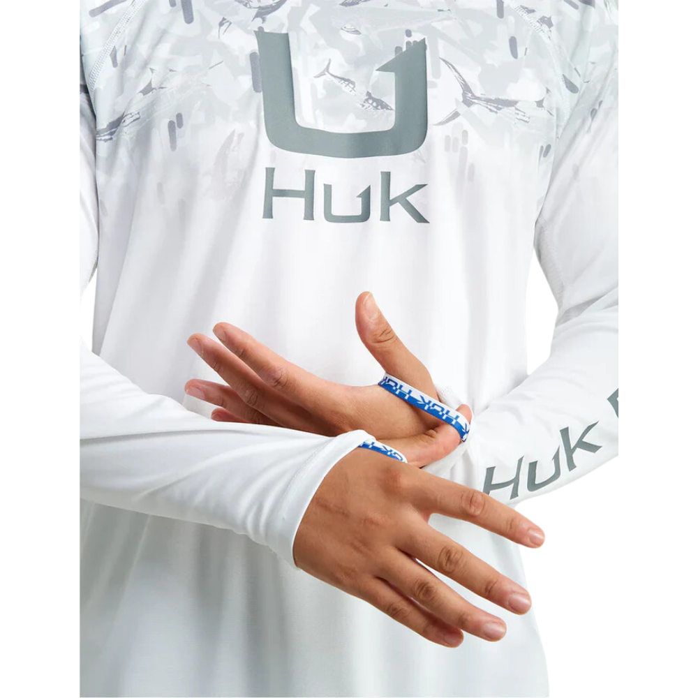 Chemise De Pêche Huk Homme XL – Verte Camo – Manches Longues Performance (Occasion)