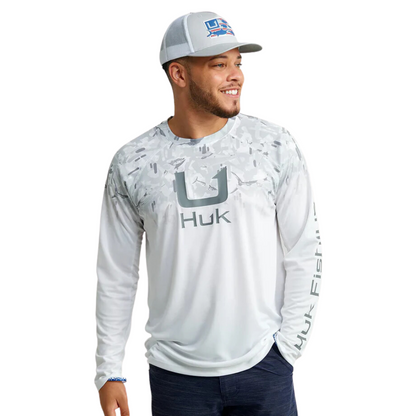 Huk Icon Apex Vert Fade Long Sleeve