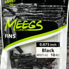 Meegs Fins - Black