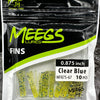 Meegs Fins - Clear Blue