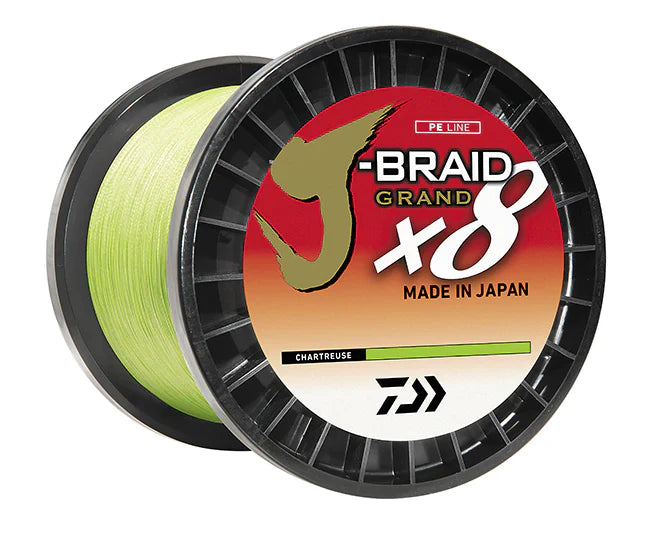 Daiwa J-Braid X8 Grand - 150 Yards