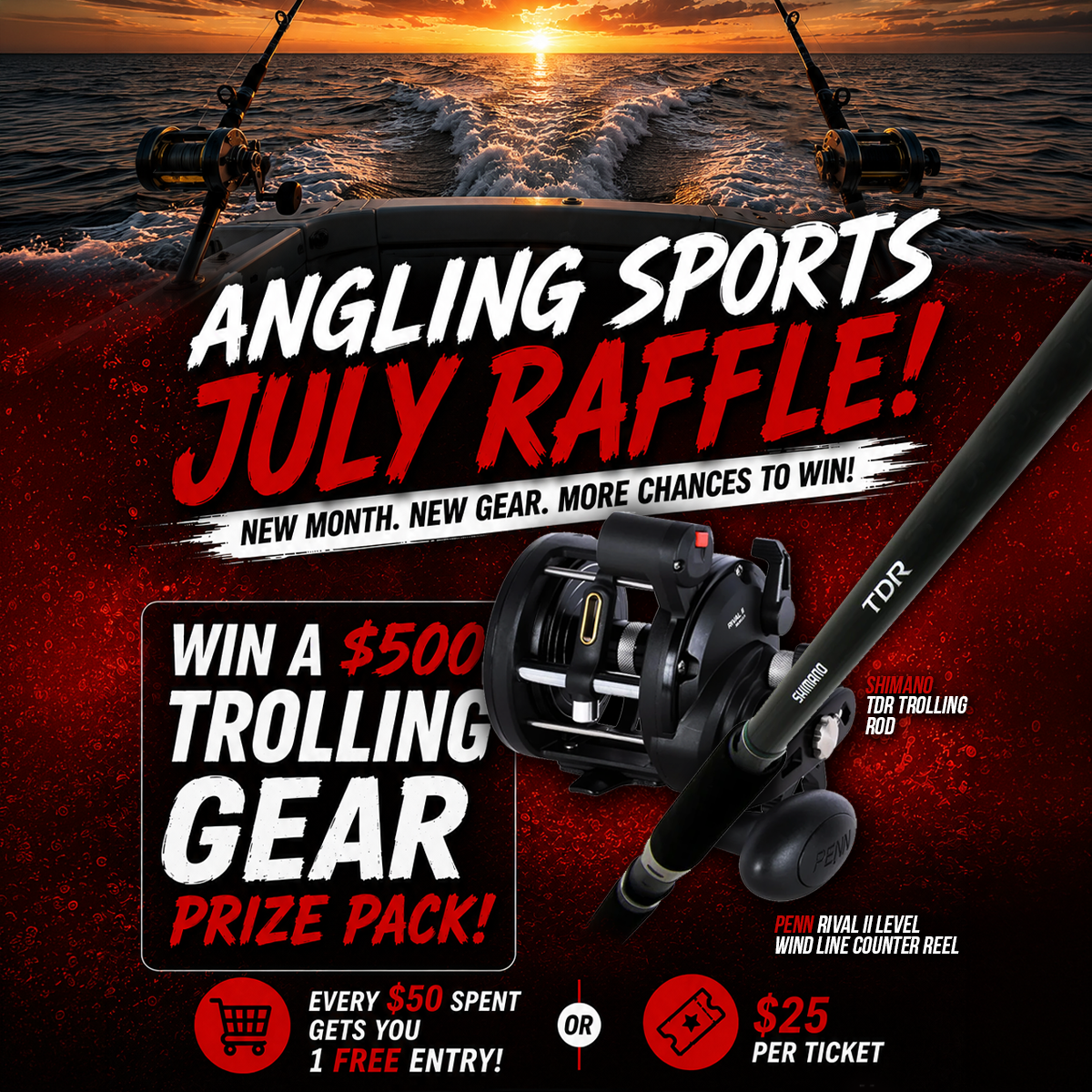 July Raffle Ticket