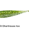 Lunker City 3.5" Fat Fin-S Fish - #59 Chartreuse Ice