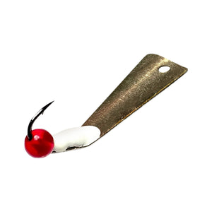 McGathy's Hooks Slab Grabber - Fan Cut - Brass - Red