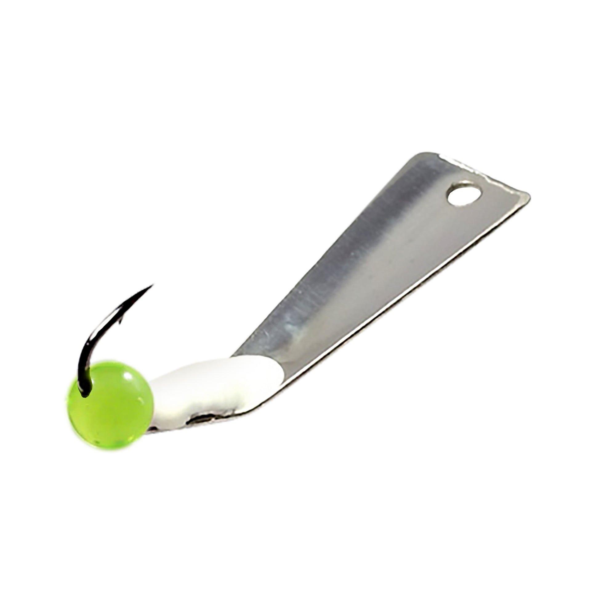 McGathy's Hooks Slab Grabber - Fan Cut - Stainless Steel - Clear Chartreuse