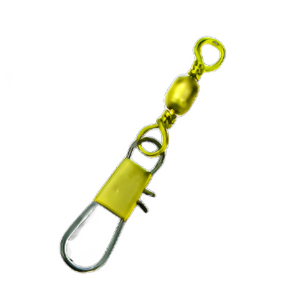 Eagle Claw Barrel Swivel w/Interlock Snap - Brass