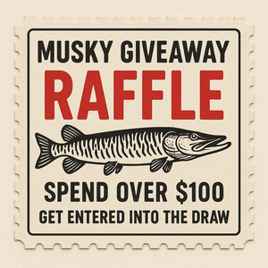 Musky Giveaway Raffle Ticket