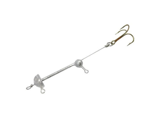 Red October Hybrid Musky Tube Jig Head