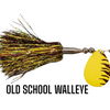 Chaos Tackle Single 8 Bucktail - Old School Walleye