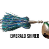 Chaos Tackle Single 8 Bucktail - Emerald Shiner