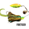 Chaos Tackle 1.5oz Willow Blade Spinnerbait - Fire Tiger