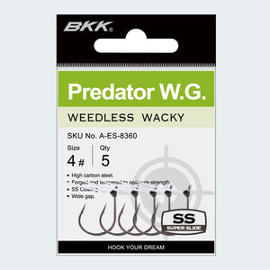 BKK Predator WG Weedless Wacky Hook