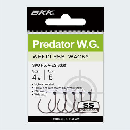 BKK Predator WG Weedless Wacky Hook