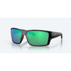 Costa Reefton Pro Sunglasses - Black/Green Mirror