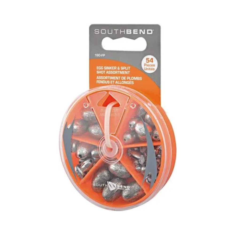 South Bend Egg Sinker & Split Shot Assortment