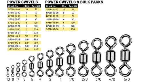 Spro Power Swivel 10 Pack
