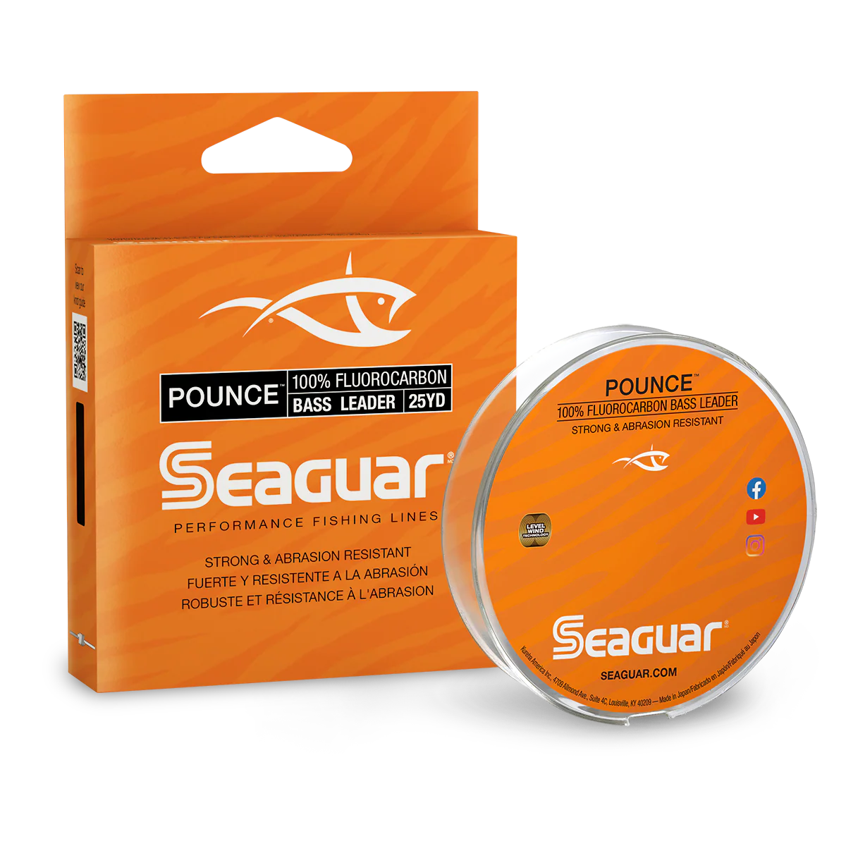 Seaguar Pounce Bass Leader 25yd