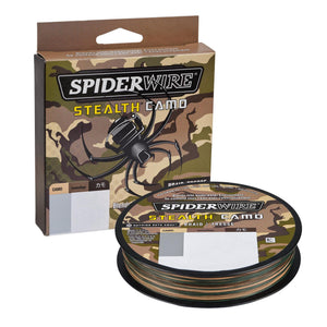 SpideWire Stealth Camo Braid - 125yd
