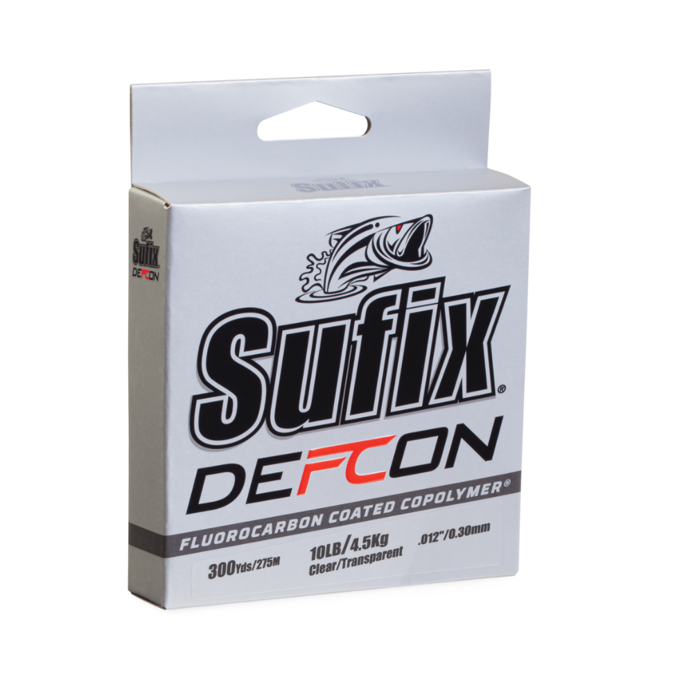 Sufix Defcon Fluorocarbon Coated Copolymer - 300yd