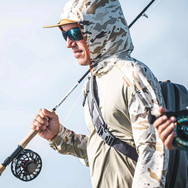 Savage Angler Bass Series Men's Long Sleeve Performance Fishing Shirt - Hot  Pink