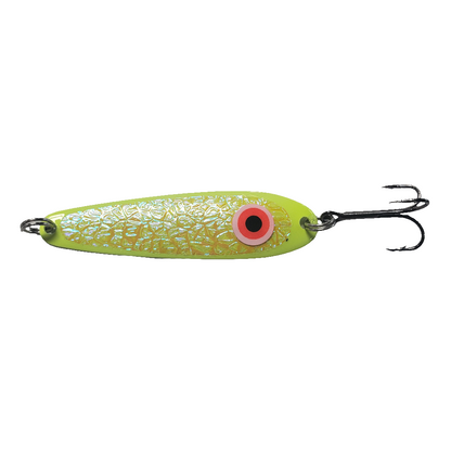 Great Lakes Spoons Trolling Series - Chartreuse Back 3-3/4"