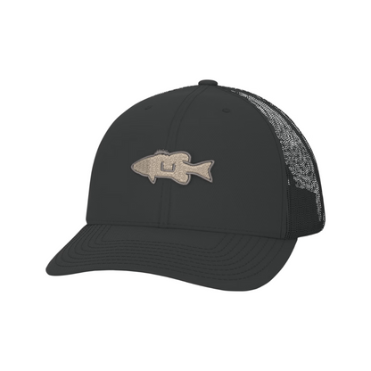 Huk Bass Logo Trucker