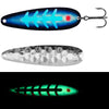 Moonshine Magnum 5" Trolling Spoon - Black Ice