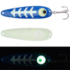 Moonshine Standard 4" Trolling Spoon - Blue Carbon