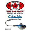 POW Casting The Big River Fast Water Jig Head - Blue Ice