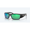 Costa Corbina Pro Sunglasses - Matte Black/Green Mirror