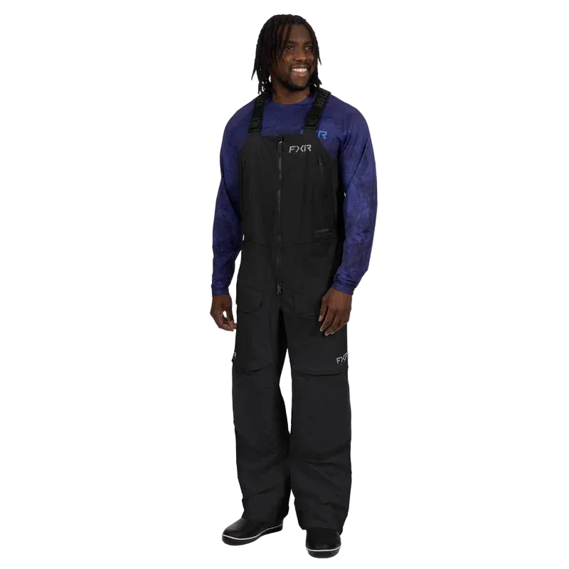FXR Men's Vapor Pro Tri-Laminate Bib Pant