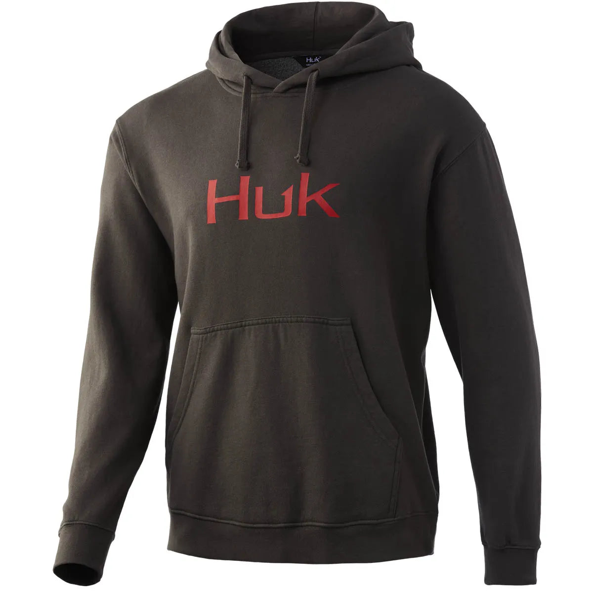 Huk M's Logo Hoodie VOLCANIC ASH / MEDIUM
