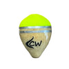 Coolwaters Slip Acorn Balsa Wood Floats - Chartreuse