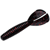 Strike King Rage Menace Grub - 3.5" - Black Neon