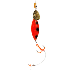 Rare Lures Lake Erie Crawler Harness - Willow/Colorado Blade