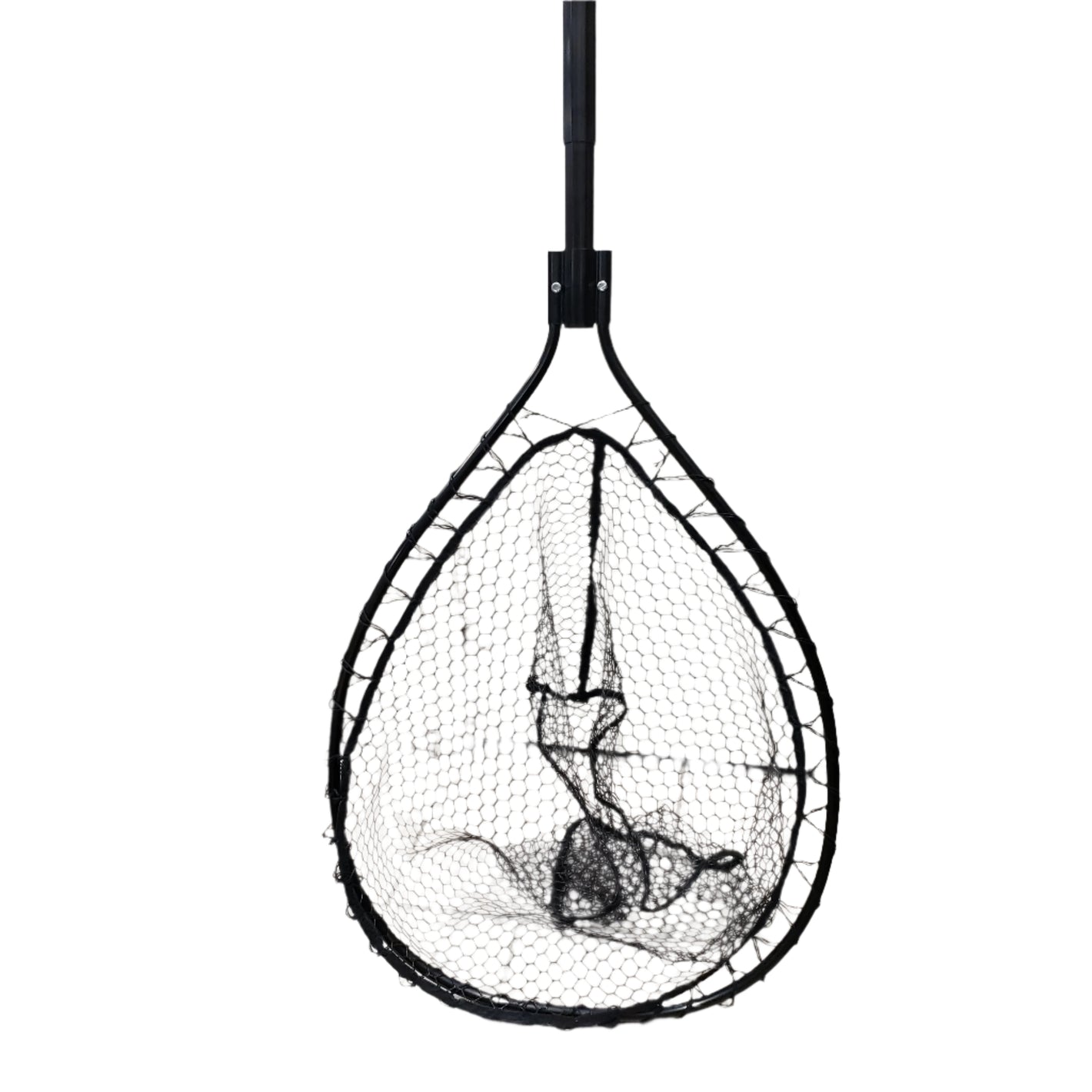 Lucky Strike B34T60 Rubber Basket Net 36-60" Telescopic Handle